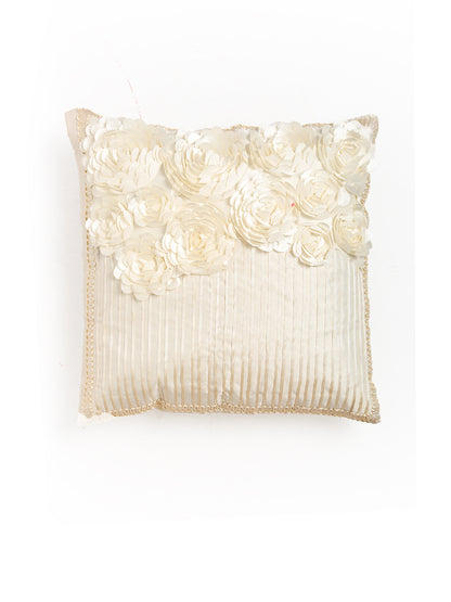 Set of 5 Floral Square Cushion Covers for Sofa & Living Room image 2