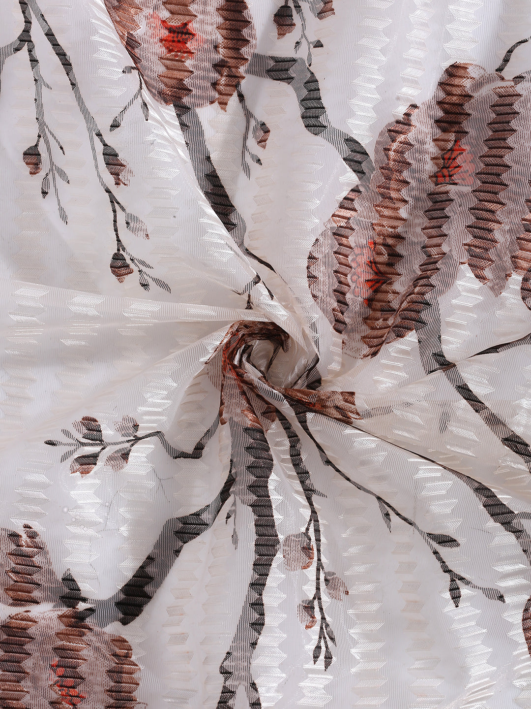 Floral Design Window Curtain Pack of 3 image 5