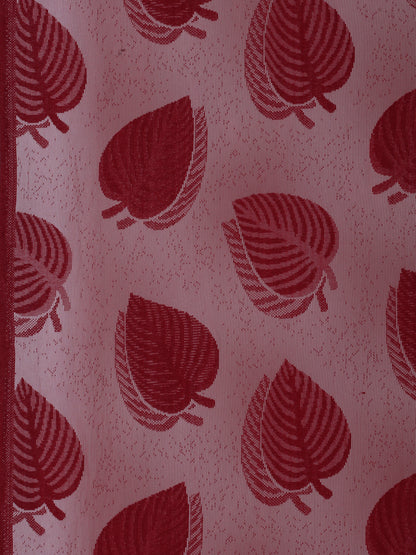 Floral Design Window Curtain Pack of 4 image 3