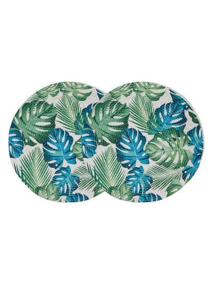 Pure Cotton Digitally Printed Table Placemat - Pack of 2 image