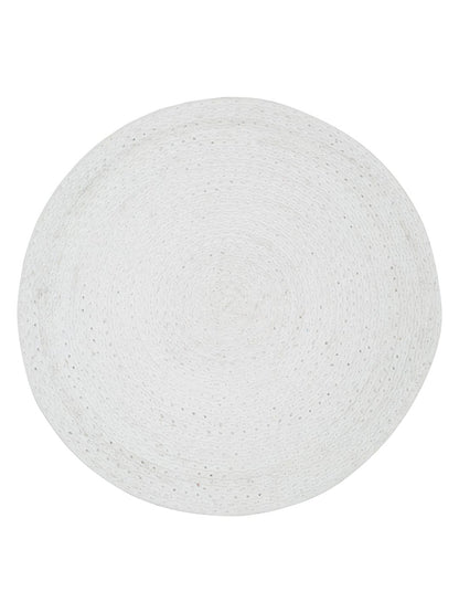 White & Yellow Printed Pure Cotton Table Placemats image 2