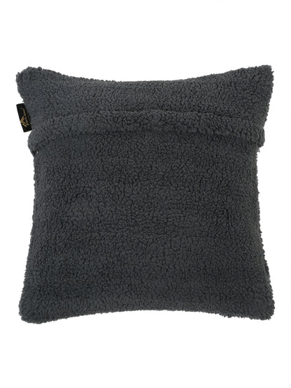 SOFT FUR SOLID PATTERN CUSHION COVERS image 3