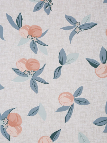 Hosta Homes Floral Design Multicolored Bed Sheet With Pillow Covers image 2