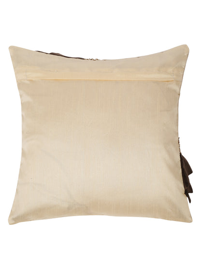Quilted Velvet Frill Cushion Covers with Zipper image 4
