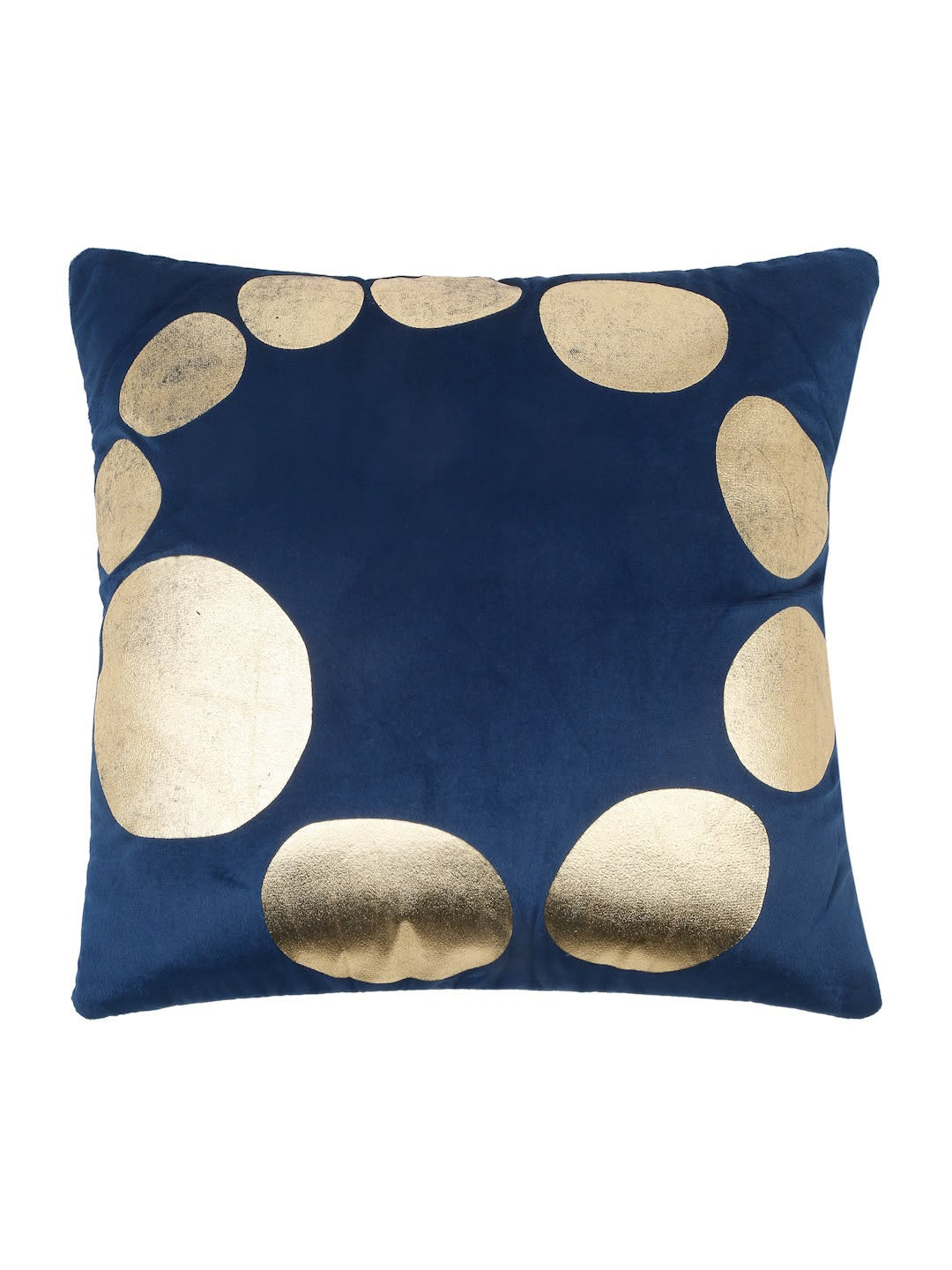 Premium Velvet Foil Printed Cushion Covers Pack of 5 | 16 x 16 Inch