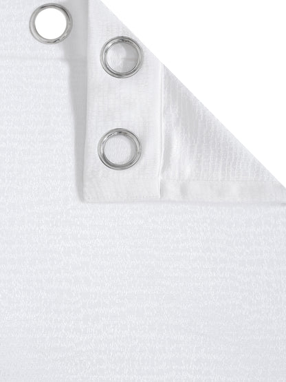 SELF TEXTURED BLACKOUT LONG DOOR CURTAIN PACK OF 2 BY HOSTA HOMES image 3