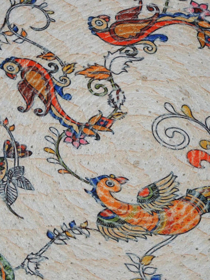 White & Yellow Printed Pure Cotton Table Placemats image 3