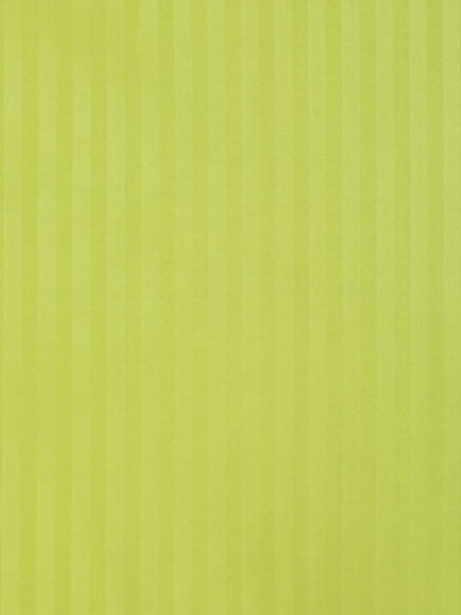 HOSTA HOMES Green Striped 300 TC Fitted Single Bedsheet with 1 Pillow Covers image 4