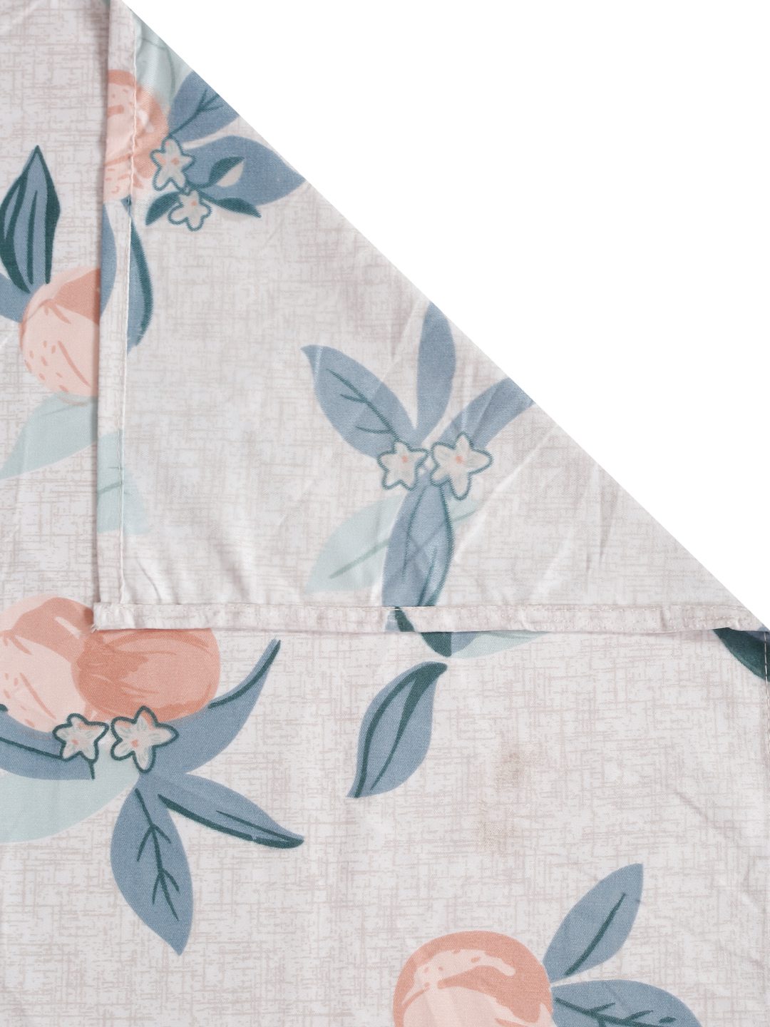 Hosta Homes Floral Design Multicolored Bed Sheet With Pillow Covers image 3