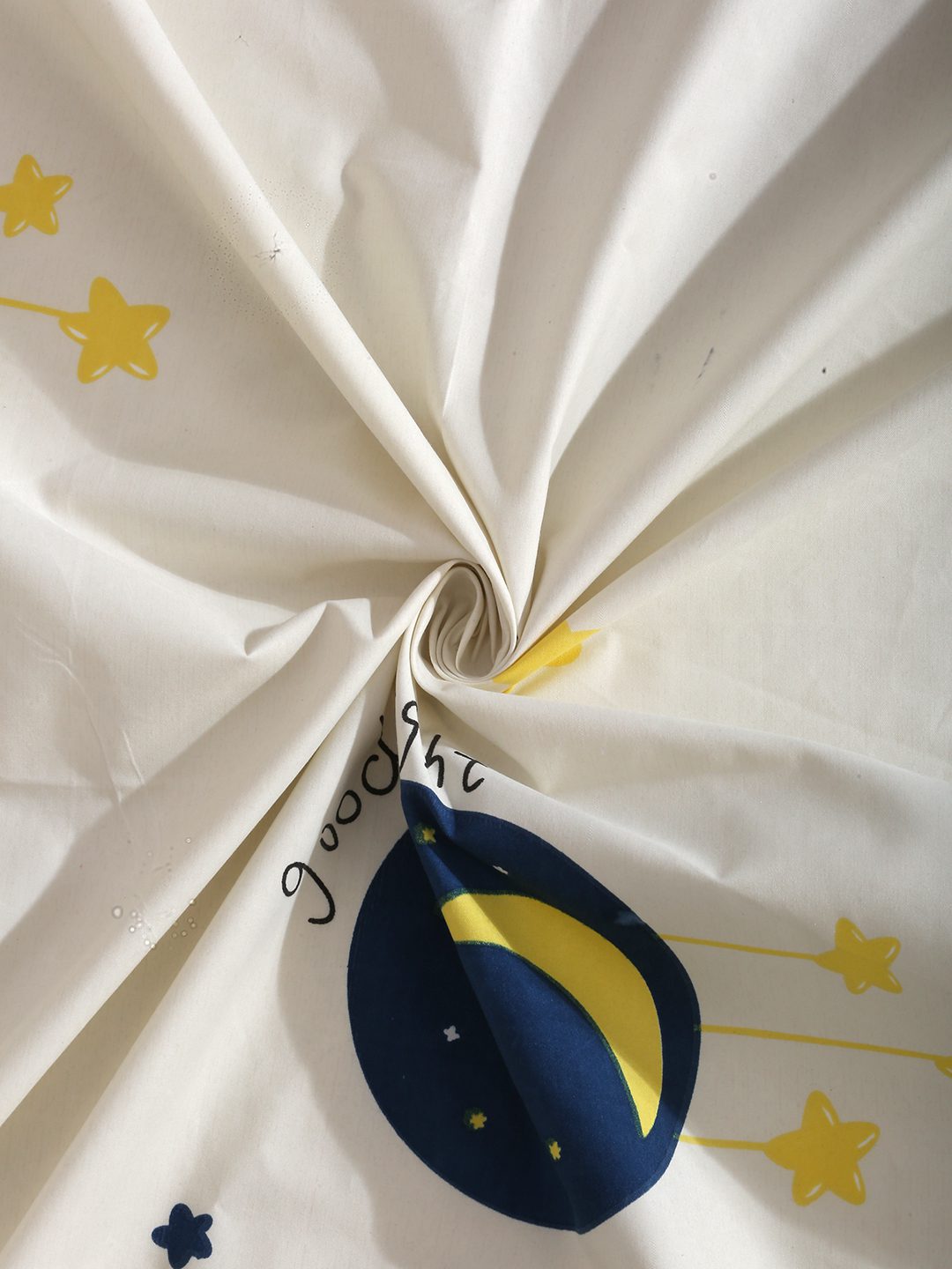 Hosta Homes Good Night Printed Kids Bed Sheet With Pillow Covers image 3