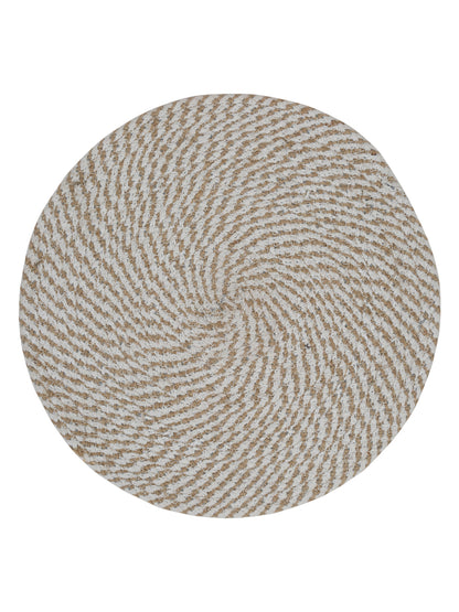 Jute Cotton Reversible Table Place Mat - Pack of 1 image