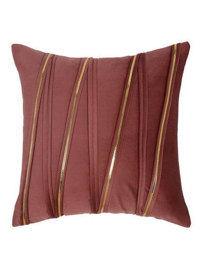 SOFT VELVET LINED PATTERN CUSHION COVERS image 1