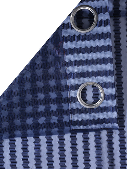 Floral Design Window Curtain Pack of 3 image 4