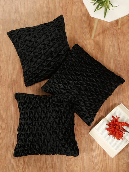 SOFT VELVET HAND CRATFED CUSHION COVERS ( 16 X 16 INCH )