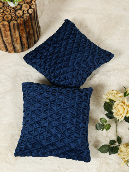 SOFT VELVET HAND CRATFED CUSHION COVERS ( 16 X 16 INCH )