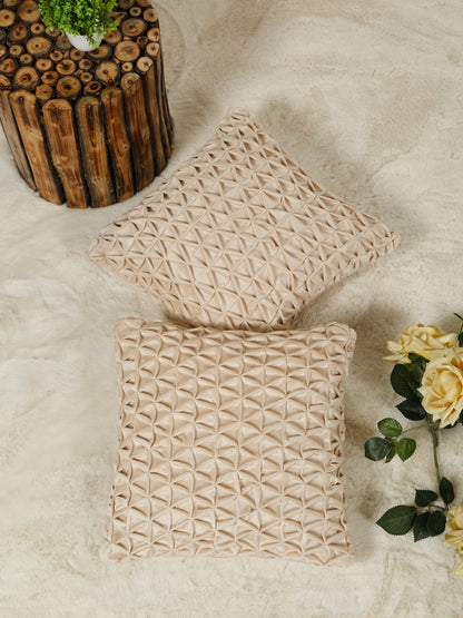 SOFT VELVET HAND CRATFED CUSHION COVERS ( 16 X 16 INCH )