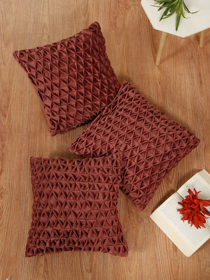 SOFT VELVET HAND CRATFED CUSHION COVERS ( 16 X 16 INCH )