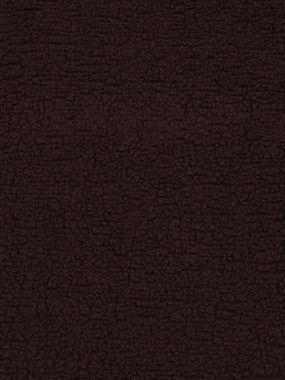 Brown Luxury Ultra Soft Embossed Sherpa Double Bed Blanket
