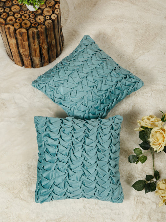 SOFT VELVET HAND CRATFED CUSHION COVERS ( 16 X 16 INCH )