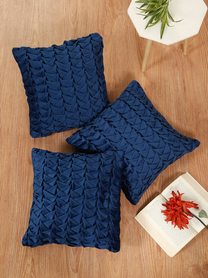 SOFT VELVET HAND CRATFED CUSHION COVERS ( 16 X 16 INCH )