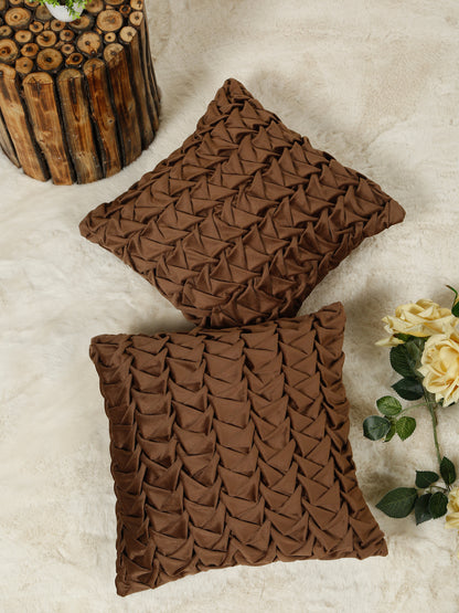 SOFT VELVET HAND CRATFED CUSHION COVERS ( 16 X 16 INCH )