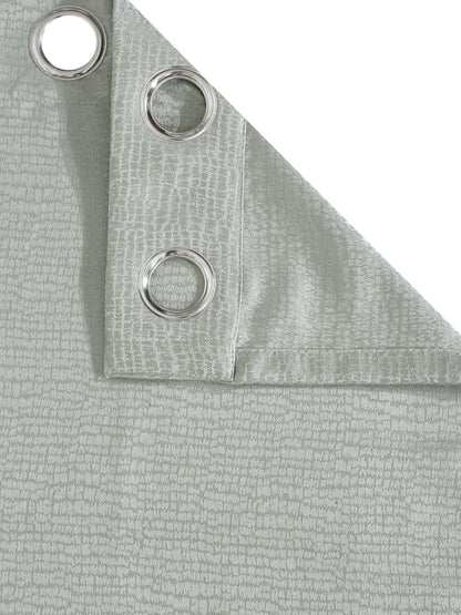 Self Design Polyester Blackout Curtains  (PACK OF 1)