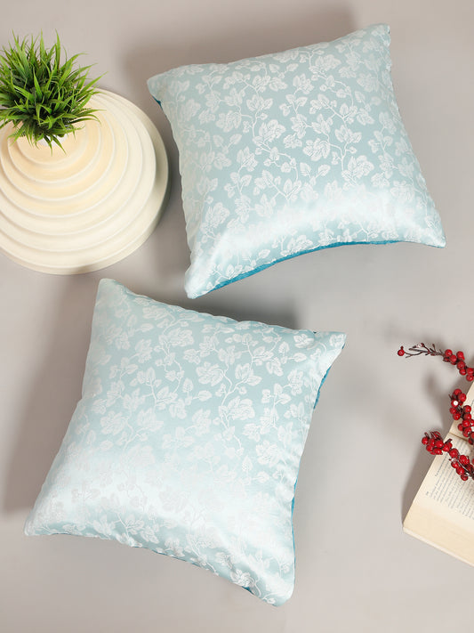 Self Design Jacquard Polyester cushion coverS ( 16 X 16 :: 24 X 24 INCH )