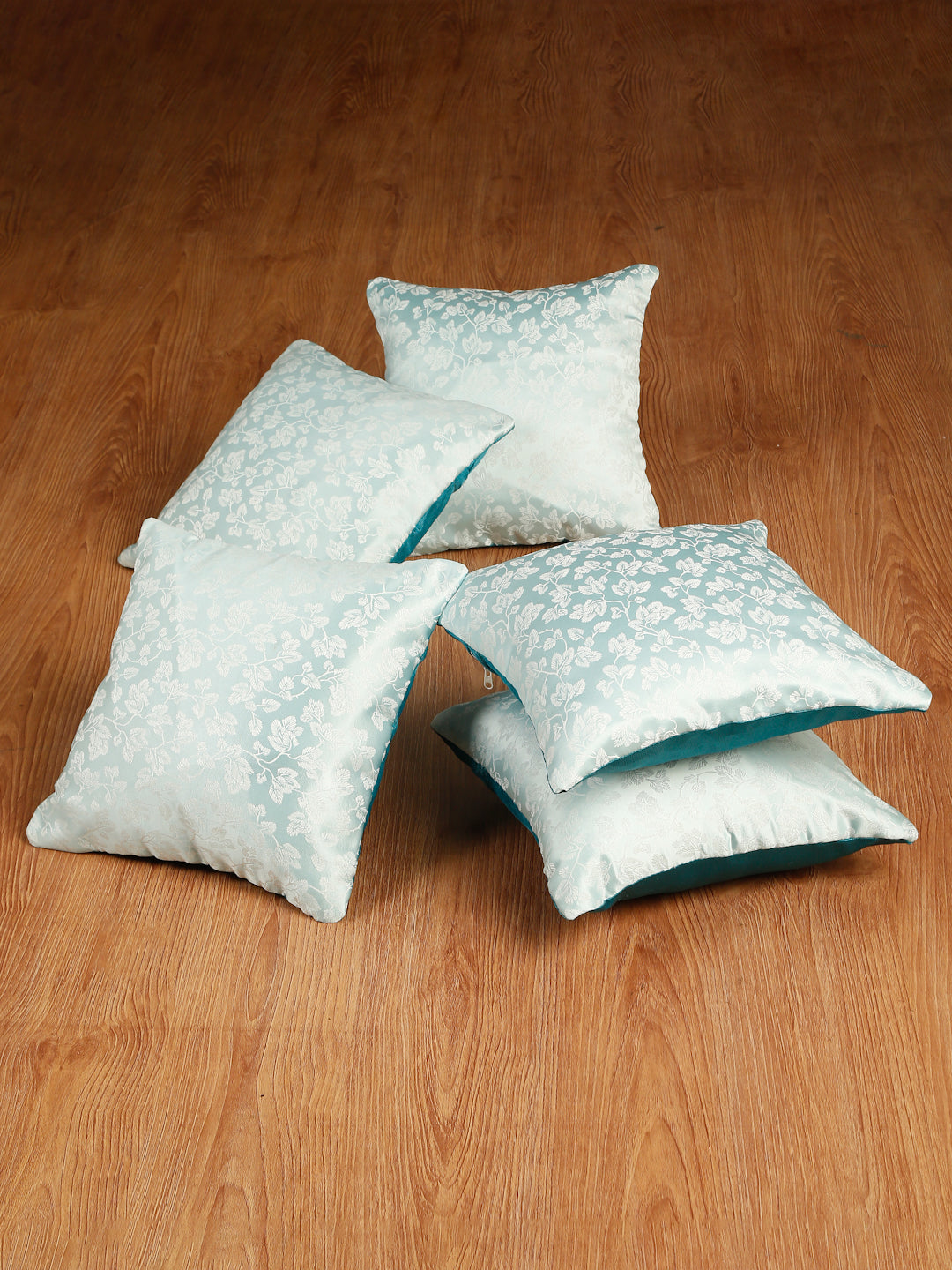 Self Design Jacquard Polyester cushion coverS ( 16 X 16 :: 24 X 24 INCH )
