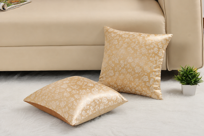 Self Design Jacquard Polyester cushion coverS ( 16 X 16 :: 24 X 24 INCH )