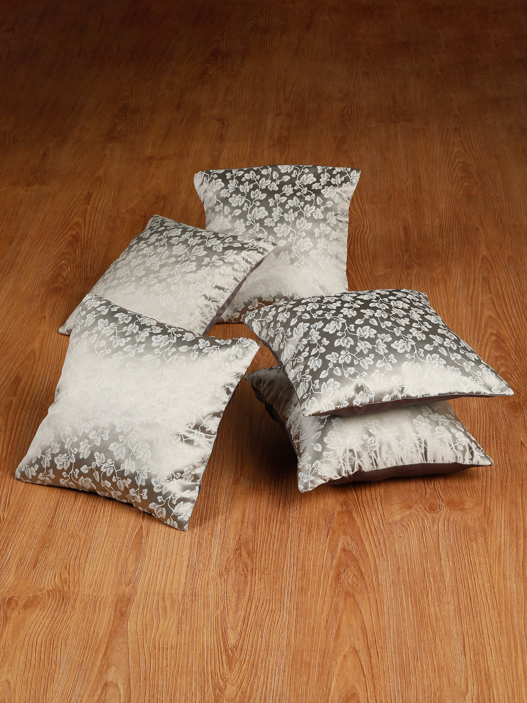 Self Design Jacquard Polyester cushion coverS ( 16 X 16 :: 24 X 24 INCH )