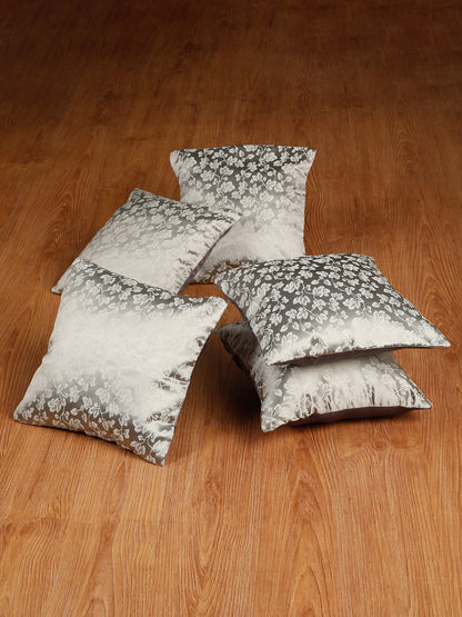 Self Design Jacquard Polyester cushion coverS ( 16 X 16 :: 24 X 24 INCH )