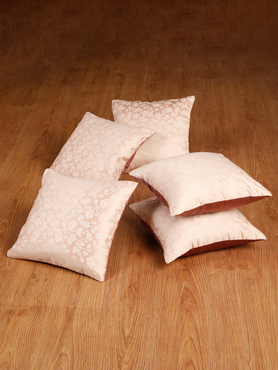 Self Design Jacquard Polyester cushion coverS ( 16 X 16 :: 24 X 24 INCH )