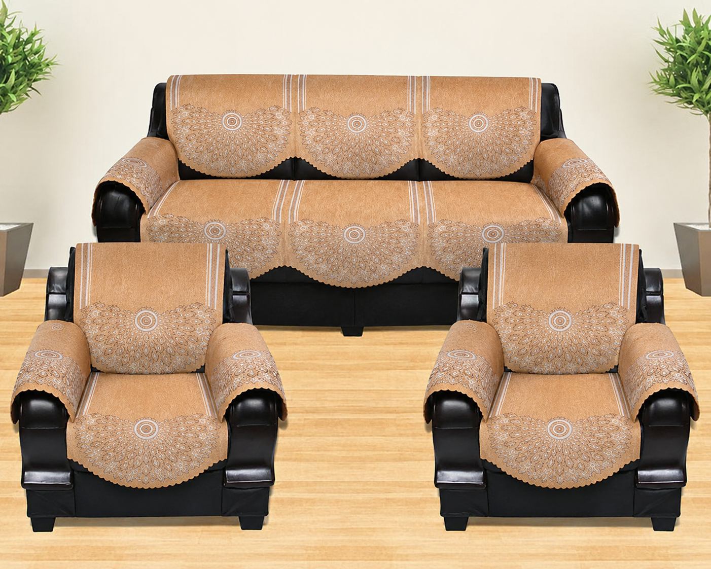 Luxury Stretchable Sofa Cover | Soft Fabric Washable Slipcover for Couch Protection