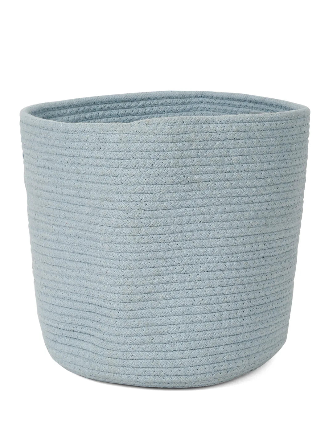 Elephant motif laundry hamper for nursery