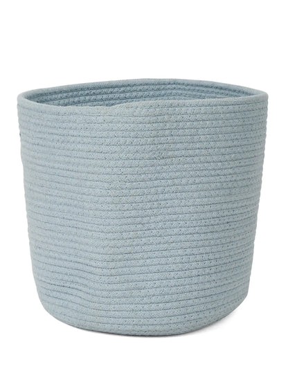 Elephant motif laundry hamper for nursery