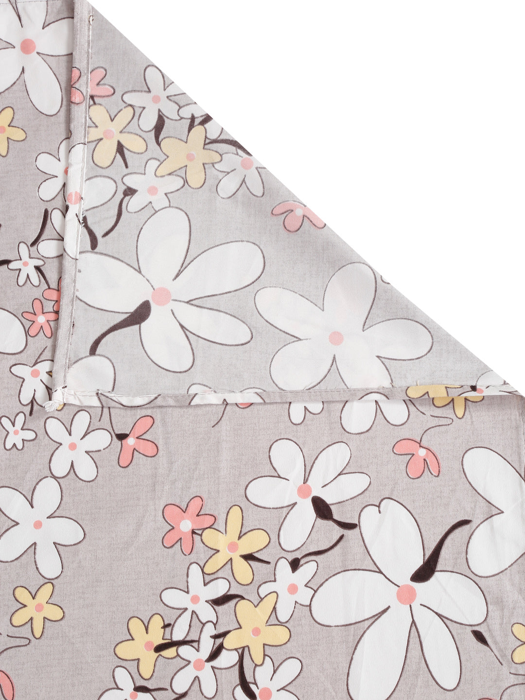 Soft Pollycotton Floral Bedsheet 220 TC Bedsheet with Maching  pillow cover