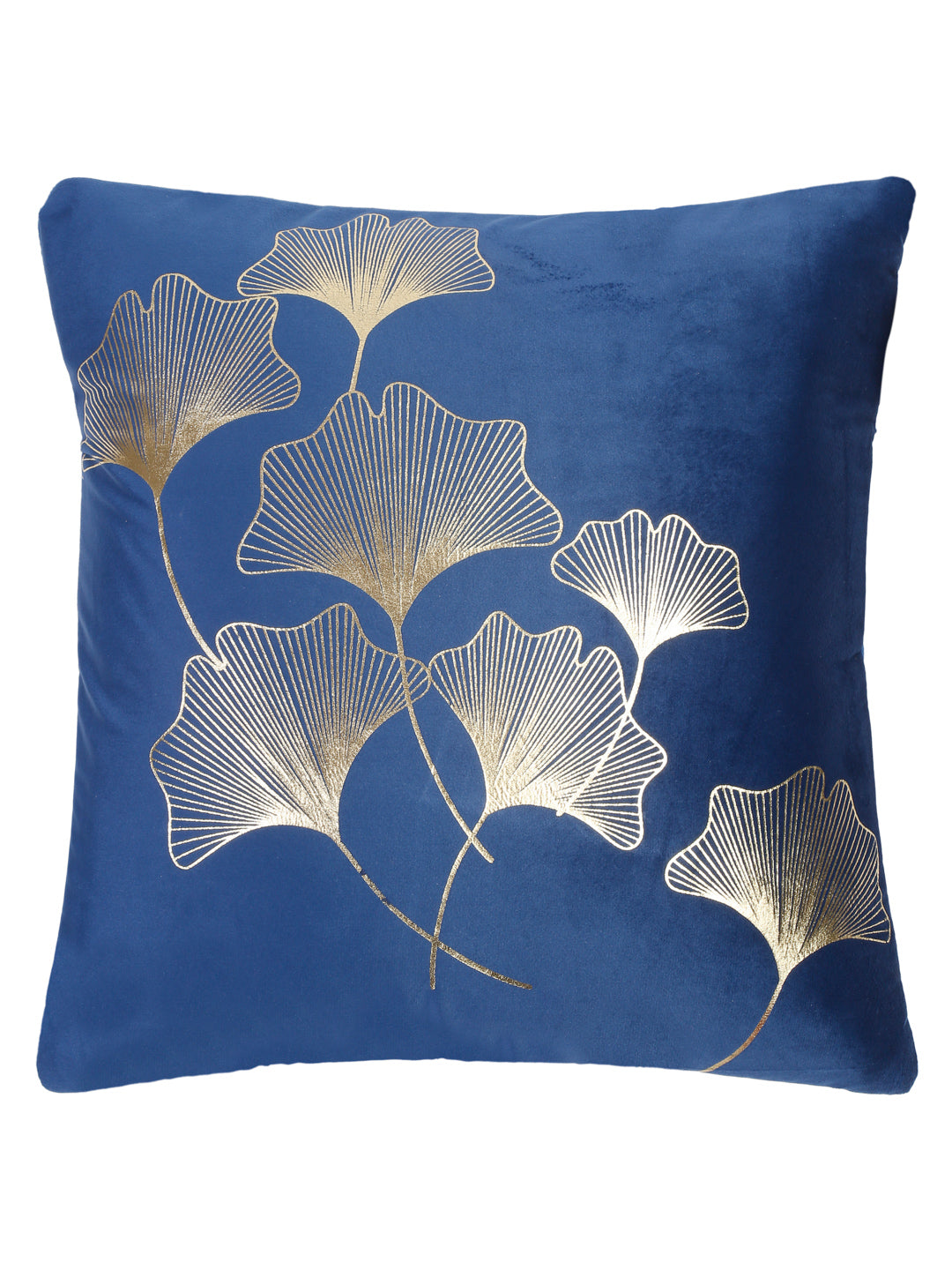 Soft Velvet Golden Foil Printed Cushion Covers ( 16 x 16 inch )