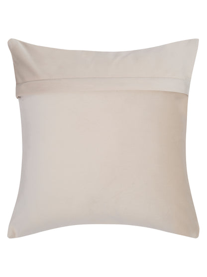Soft Velvet Golden Foil Printed Cushion Covers ( 16 x 16 inch )