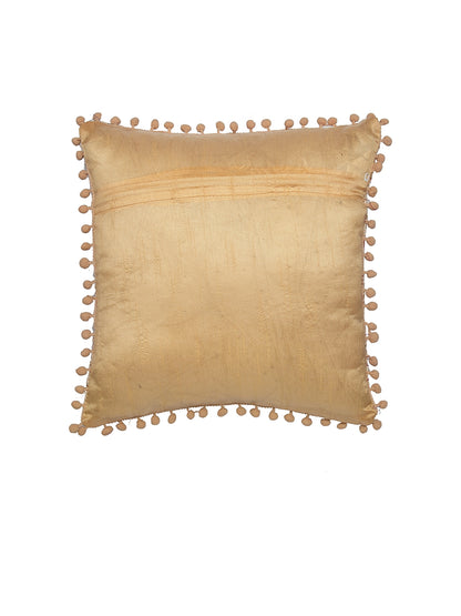 Soft Solid Velvet Cushion Covers Set of 5 with Pom Pom