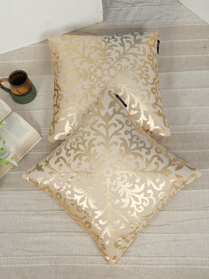 Floral Velvet Square Cushion Covers 16 X 16 INCHES