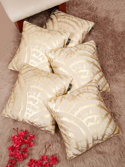 Floral Printed Velvet Square Cushion Covers 16 X 16 INCHES