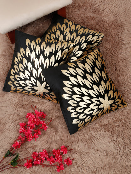 Printed Velvet Square Cushion Covers 16 X 16 INCHES