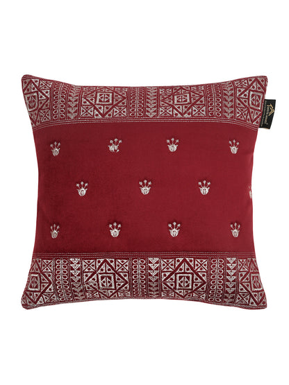 Soft Velvet Embroidred Cushion Covers 16 x 16 inch
