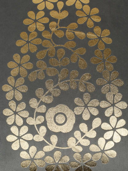 Soft Velvet Golden Foil Printed Cushion Covers ( 16 x 16 inch )