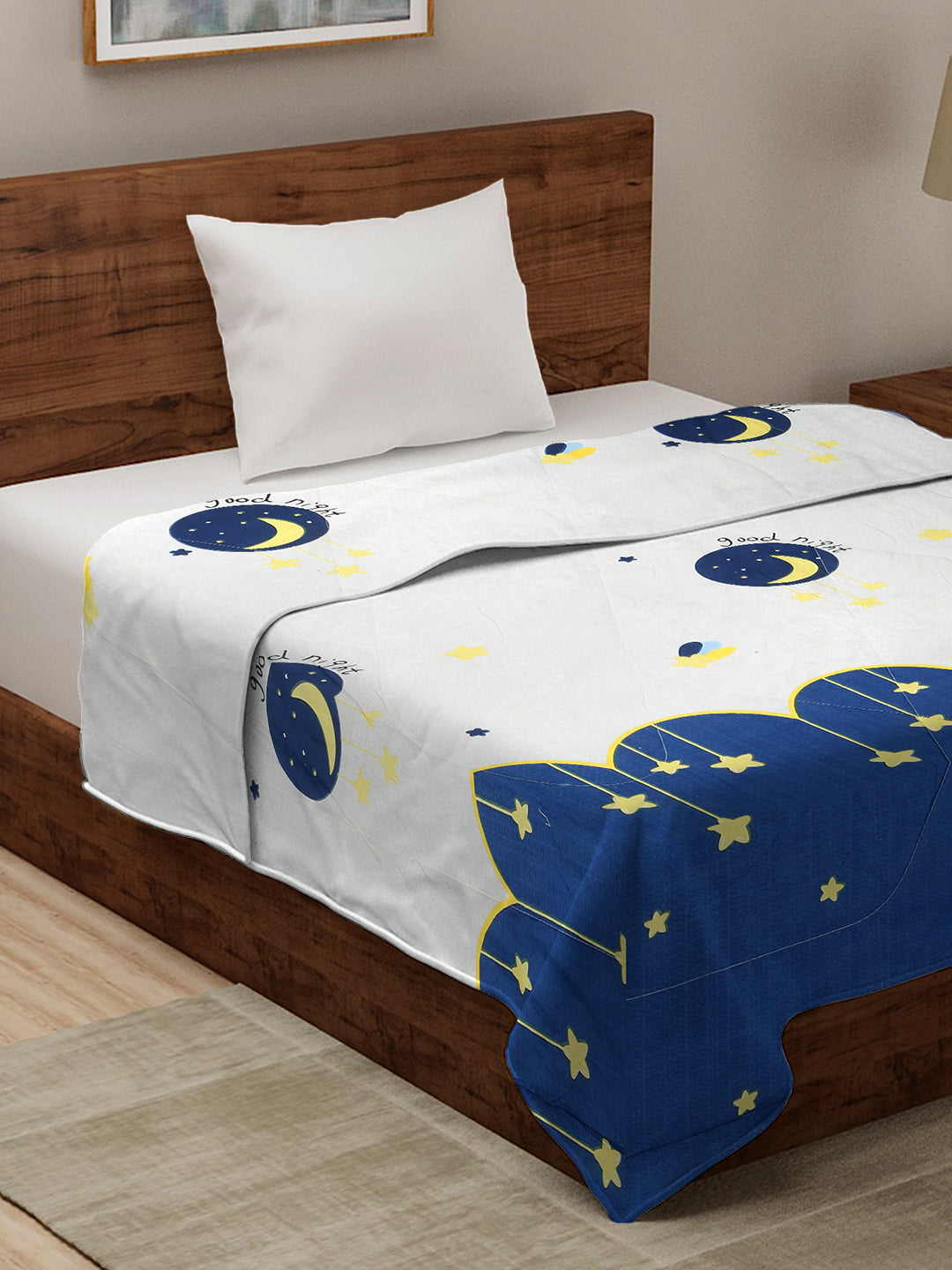 210 GSM SOFT MICROFIBE FILLED KIDS SINGLE BED COMFORTERS