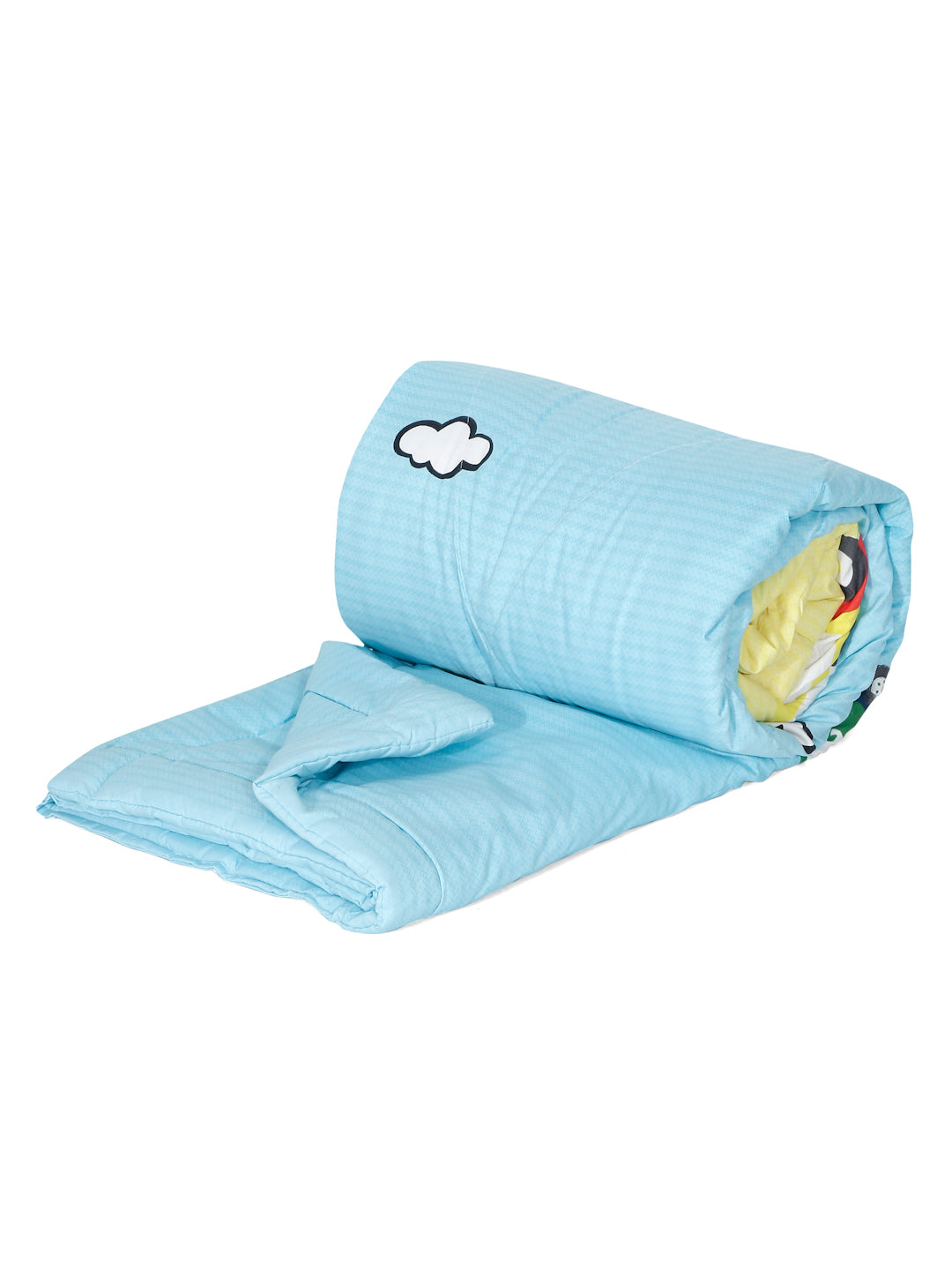210 GSM SOFT MICROFIBE FILLED KIDS SINGLE BED COMFORTERS