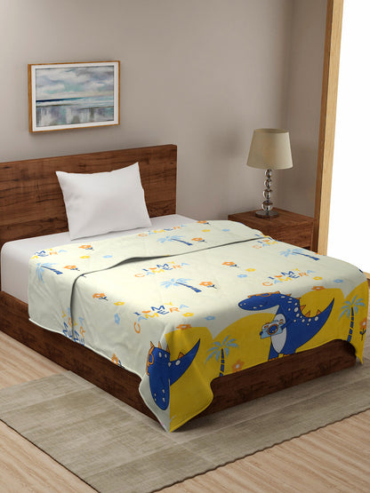 210 GSM SOFT MICROFIBE FILLED KIDS SINGLE BED COMFORTERS