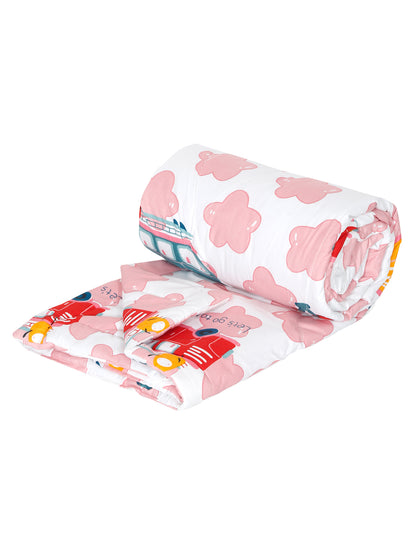 210 GSM SOFT MICROFIBE FILLED KIDS SINGLE BED COMFORTERS