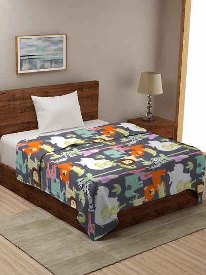 210 GSM SOFT MICROFIBE FILLED KIDS SINGLE BED COMFORTERS