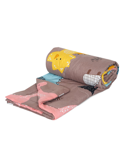210 GSM SOFT MICROFIBE FILLED KIDS SINGLE BED COMFORTERS